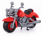 Plastikinis motociklas raudonas 27cm