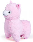 Mink&scaron;tas pliu&scaron;inis žaislas - Alpaka 23 cm (rožinė)