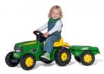 Minamas traktorius su priekaba RollyKid John Deere