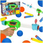 NERF žaislinis ginklas su &scaron;oviniais ir kamuoliukais