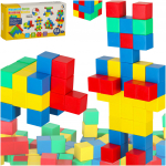 Rinkinys i&scaron; 64 magnetinių blokelių