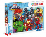 Dėlionė Clementoni Super Herojai MAXI 60 det. (26454)