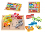 Medinė dėlionė - rask tinkamą vietą Transportas