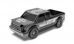 Metalinis automodeliukas Pick-up pilkas 7cm