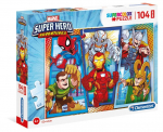 Dėlionė Clementoni Super Herojai MAXI 104 det. (23746)