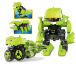Lavinamasis robotas konstruktorius su saulės baterija 4in1