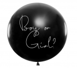 Balionas atskleidžiantis kūdikio lytį "BOY OR GIRL?" (mergaitei)