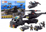 Konstruktoriaus rinkinys Policija 343 dalys