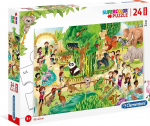 Dėlionė Clementoni Zoo MAXI 24 det. 28505