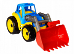 Plastikinis traktorius su kau&scaron;u 37 cm