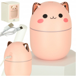Oro drėkintuvo difuzorius aliejams kitty pink RGB