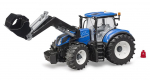BRUDER traktorius New Holland T7.315 su krautuvu 03121