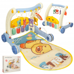 Stumdukas ir edukacinis kilimėlis 2-in-1 (blue)