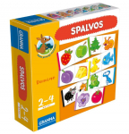 Stalo žaidimas DOMINO SPALVOS