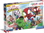 Didelė MAXI grindų dėlionė Spidey amazing friends 40 det. 100x70 cm (25468)