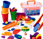 MONTESSORI Kūrybiniai akmenukai - mokomės skaičiuoti