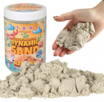 Kinetinis smėlis 1kg (natūrali spalva)