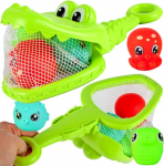 Vonios žaislas tinklelis - Krokodilas 3882
