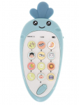Interaktyvus žaislinis telefonas Morka (mėlyna)
