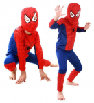 Spiderman - žmogaus voro kostiumas berniukams M 110-120cm