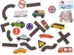 Vonios žaislai - putų transportas