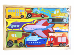 Medinė dėlionė - rask tinkamą vietą Transportas 5061