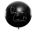 Balionas atskleidžiantis kūdikio lytį "BOY OR GIRL?" (berniukui)