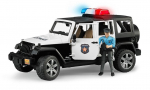 BRUDER Policijos automobilis Jeep Rubicon su priedais 02526