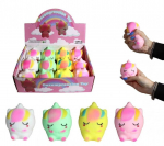 Antistresinis žaislas - mink&scaron;tas vienaragis 9 cm