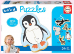 Pirmoji dėlionė EDUCA Baby Gyvūnai 18588