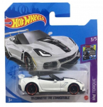 Hot Wheels automodeliukas '19 Corvette ZR1 Convertible (white)