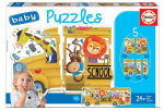 Pirmoji dėlionė EDUCA Baby Autobusas 17575