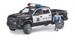 BRUDER Policijos automobilis RAM 2500 su priedais 02505