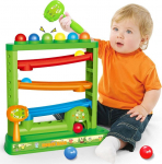 Montessori kalimo žaidimas - riedantys kamuoliukai 27 dalių