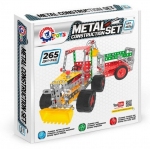 Metalinis konstruktorius 4876 - Traktorius su priekaba 265 det.