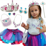Vaiki&scaron;kas princesės kostiumas 9 dalių 4908