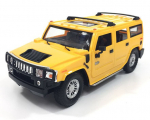 Nuotoliniu būdu valdomas automobilis HUMMER H2 (geltonas)