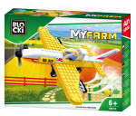 Konstruktorius Blocki MyFarm Lėktuvas laukams purk&scaron;ti KB0312 146vnt.
