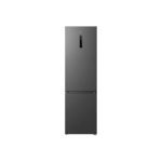 TCL Refrigerator | RC382BXC0EU | Energy efficiency class C | Free standing | Combi | Height 203 cm | No Frost system | Fridge net capacity 265 L | Freezer net capacity 117 L | Display | 35 dB | Inox|RC382BXC0EU