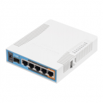 RB962UiGS-5HacT2HnT | hAP ac | 802.11ac | 1300 Mbit/s | 10/100/1000 Mbit/s | Ethernet LAN (RJ-45) ports 5 | MU-MiMO Yes | 12 month(s)|RB962UiGS-5HacT2HnT