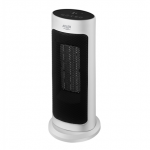 Adler | Tower Fan Heater with Timer | AD 7738 | Ceramic | 2000 W | Number of power levels 2 | Suitable for rooms up to 25 m&sup2; | White|AD 7738