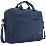 Case Logic | Advantage | Fits up to size 14 " | Messenger - Briefcase | Shoulder strap | Dark Blue|ADVA114 DARK BLUE