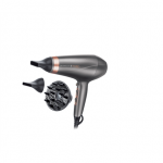 Remington | Hair Dryer | AC8820 | 2200 W | Number of temperature settings 3 | Ionic function | Diffuser nozzle | Silver|AC8820