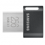 Samsung | FIT Plus | MUF-256AB/APC | 256 GB | USB 3.1 | Black/Silver|MUF-256AB/APC