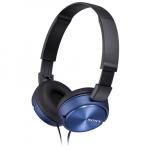 Sony | Foldable Headphones | MDR-ZX310 | Headband/On-Ear | Blue|MDRZX310L.AE