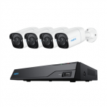 Reolink | Super HD Security Camera System | NVS8-5MB4 | Bullet | 5/4 MP | f=4.0mm fixed; F=2.0 | Power over Ethernet (PoE) | IP67 | H.265 | Micro SD, Max. 256GB|PS2KB02-8