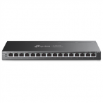 TP-LINK TL-SG116P 16-Port Gigabit Desktop Switch with 16-Port PoE+ | TP-LINK | 16-Port Gigabit Desktop Switch | TL-SG116P | Unmanaged | Desktop|TL-SG116P