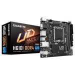 Gigabyte | H610I DDR4 1.0 M/B | Processor family Intel | Processor socket  LGA1700 | DDR4 DIMM | Memory slots 2 | Supported hard disk drive interfaces  SATA, M.2 | Number of SATA connectors 4 | Chipset Intel H610 Express | Mini-ITX|H610I DDR4