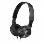 Sony | Foldable Headphones | MDR-ZX310 | Wired | On-Ear | Black|MDRZX310B.AE