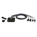Aten | 2-Port USB FHD HDMI Cable KVM Switch | CS22HF|CS22HF-AT